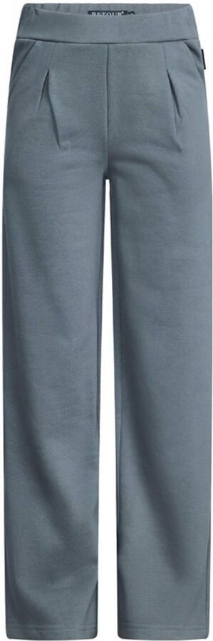 Retour Jeans wide leg casual broek grijs - Foto 4