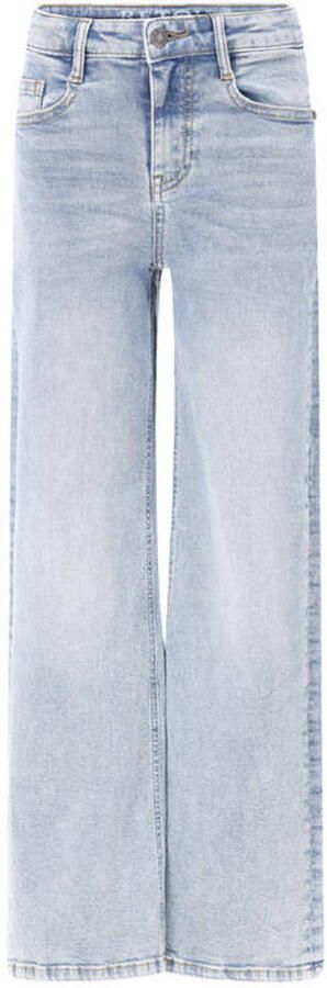 Retour Jeans wide leg jeans light blue denim