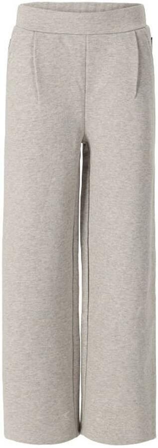Retour Jeans wide leg joggingbroek grijs Meisjes Sweat Effen