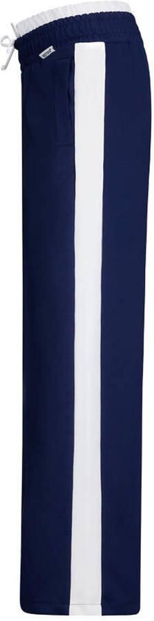 Retour Jeans wide leg regular waist casual broek donkerblauw - Foto 2