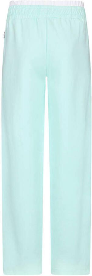 Retour Jeans wide leg regular waist casual broek lichtblauw