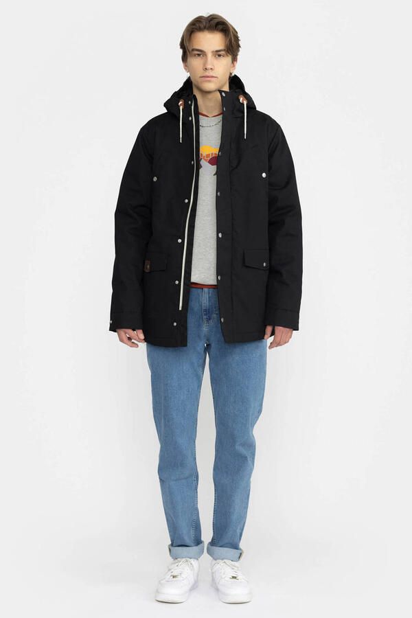 RVLT REVOLUTION jas 7246 X van gerecycled polyester black - Foto 2