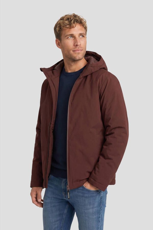 REVOLUTION winterjas burgundy