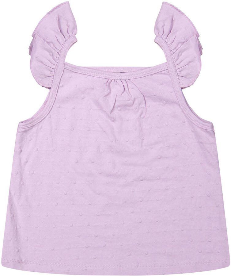 Riffle Amsterdam mouwloze top lila