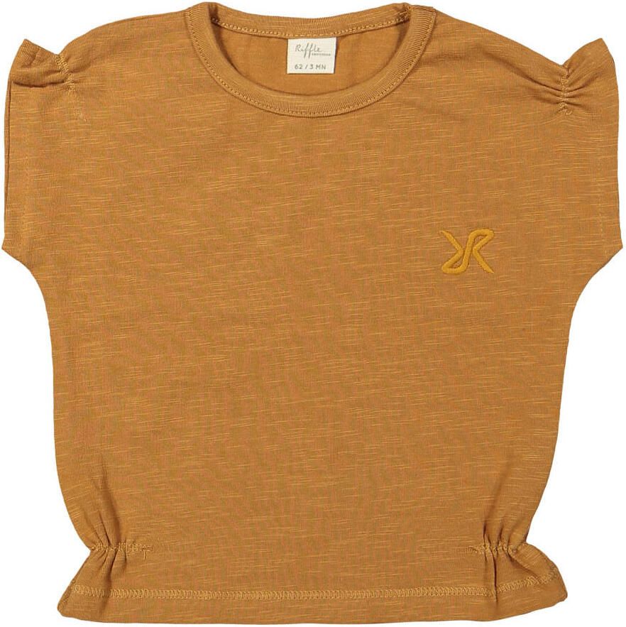 Riffle Amsterdam T-shirt bruin
