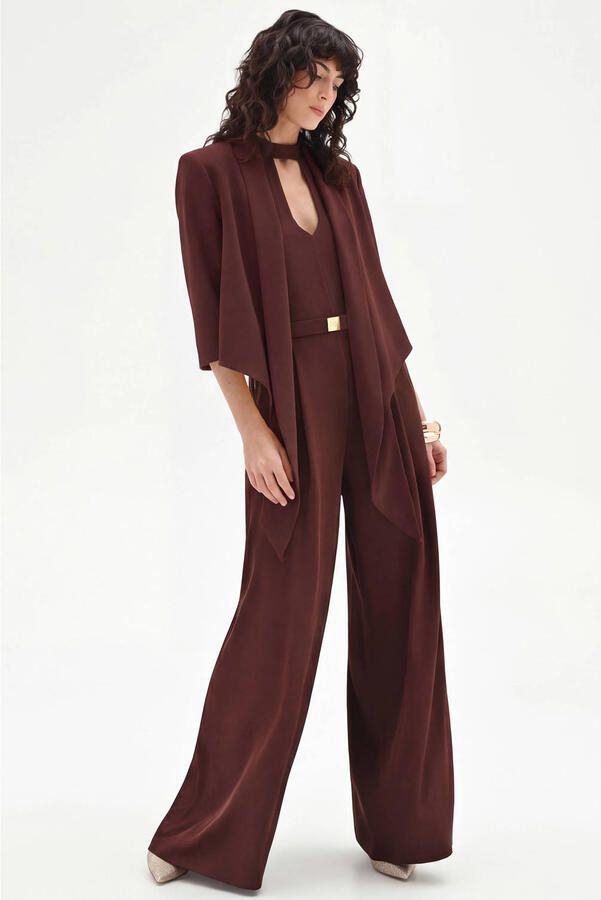 Rinascimento jumpsuit bruin