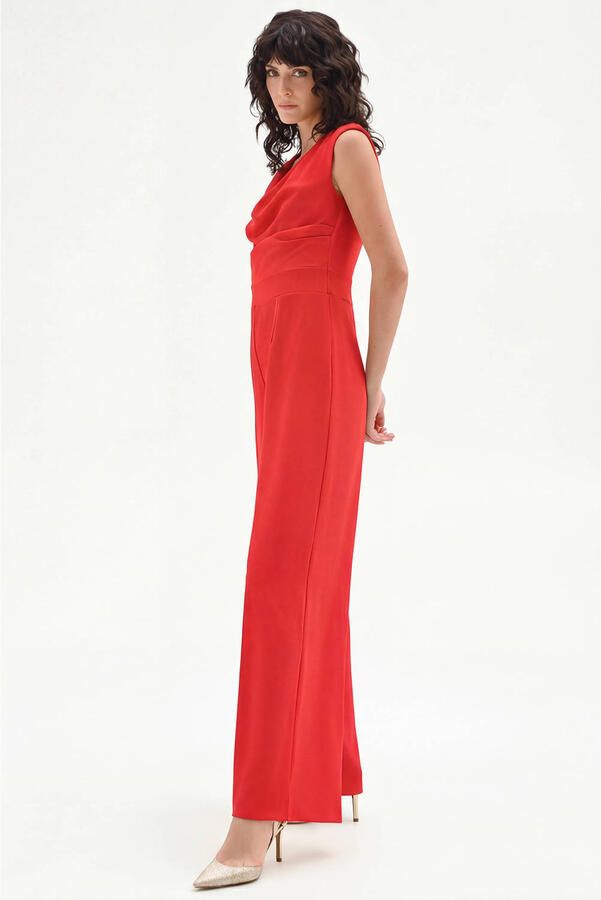 Rinascimento jumpsuit rood - Foto 2