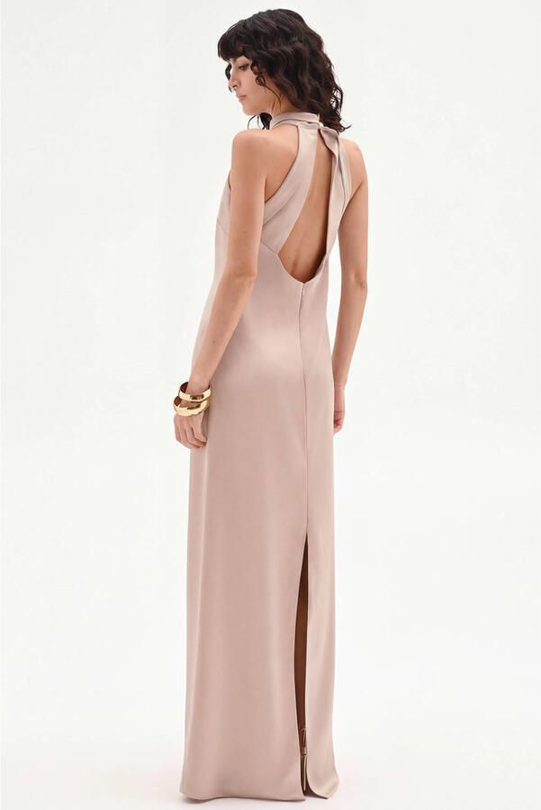 Rinascimento maxi jurk beige - Foto 2