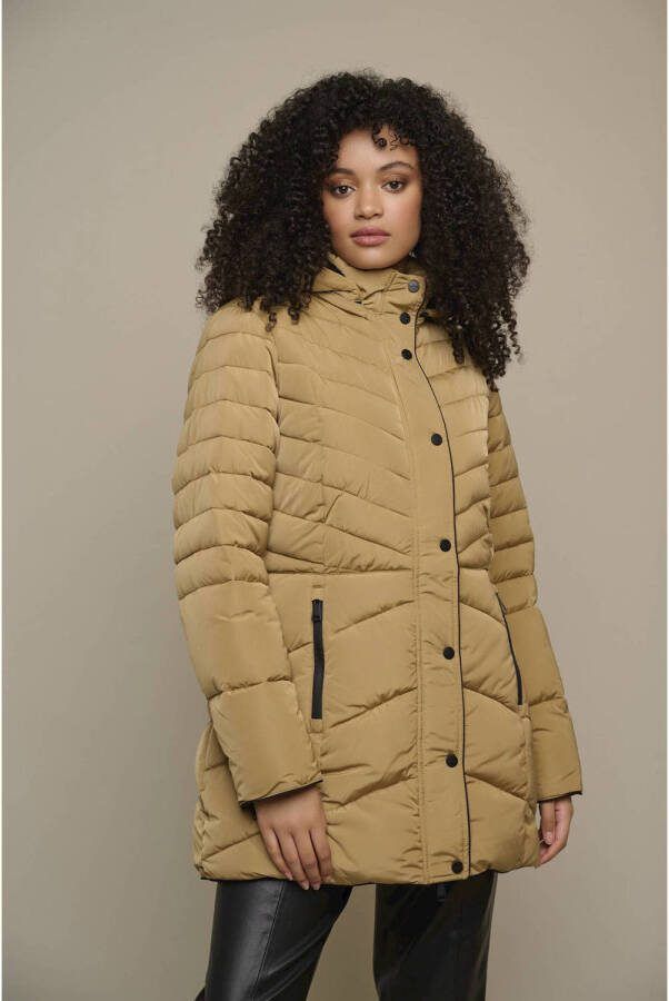Rino & Pelle gewatteerde jas Jagger beige