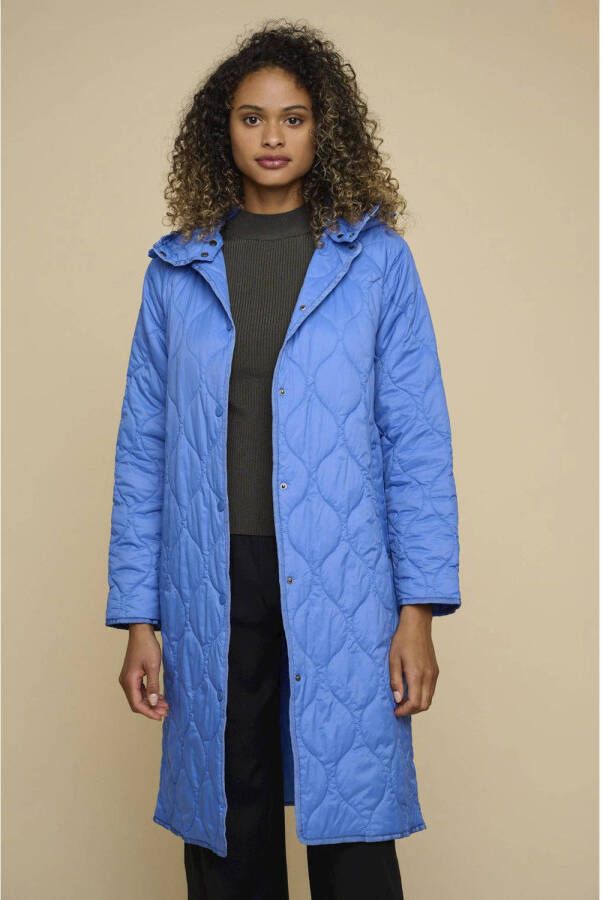 Rino & Pelle quilted jas Kimo blauw
