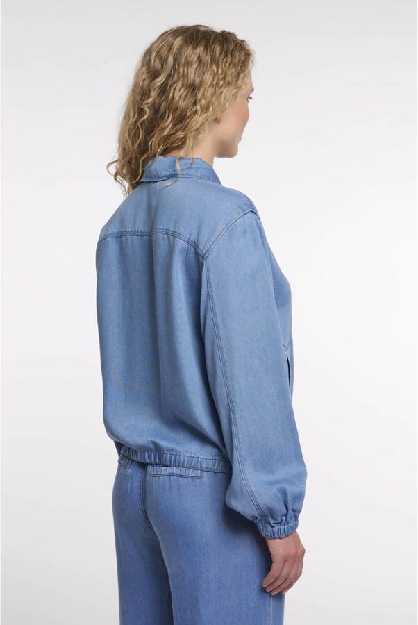 Rino & Pelle bomberjack medium blue denim - Foto 2