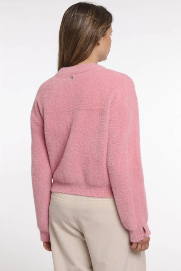 Rino & Pelle gebreid vest roze - Foto 3