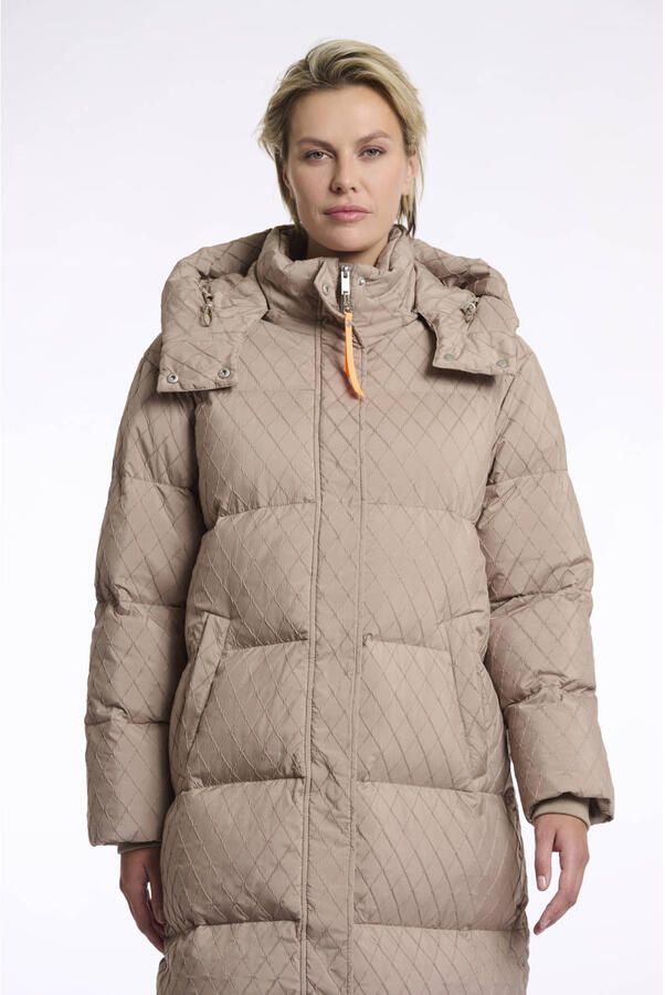 Rino & Pelle gewatteerde jas beige