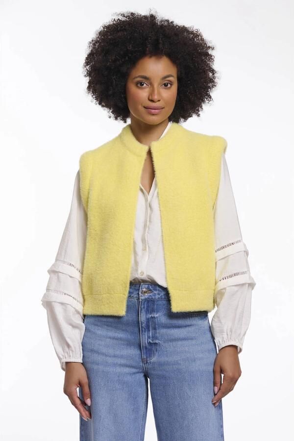 Rino & Pelle gilet geel