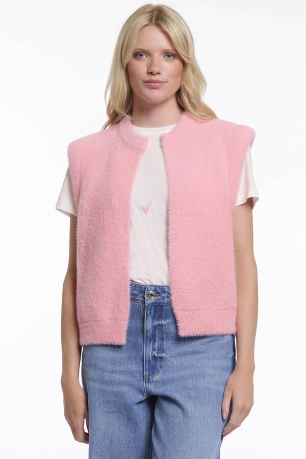 Rino & Pelle gilet lichtroze