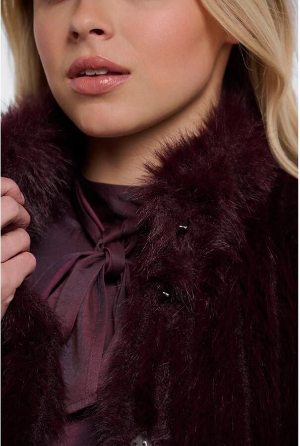 Rino & Pelle bodywarmer donkerrood - Foto 2