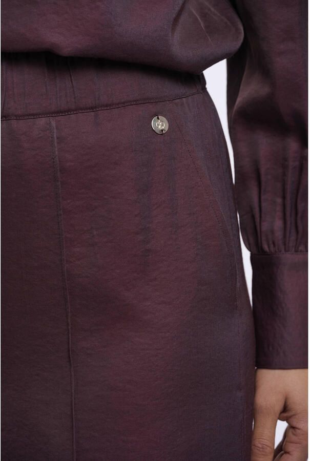 Rino & Pelle wide leg broek bruin - Foto 2