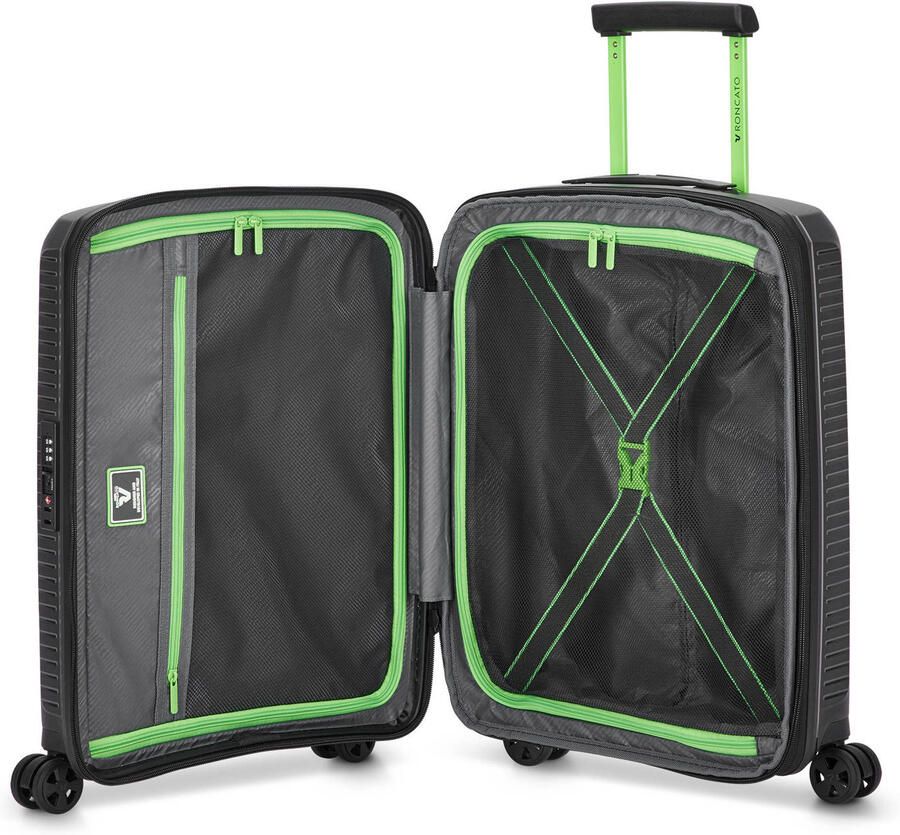 Roncato trolley Arcade 55 cm. Expandable zwart - Foto 2