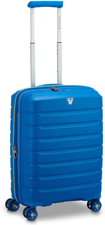 Roncato trolley B-Flying 55 cm. Expandable blauw