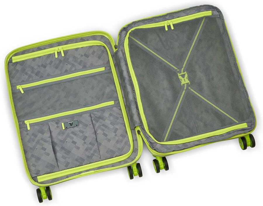 Roncato trolley B-Flying 55 cm. Expandable limegroen - Foto 3