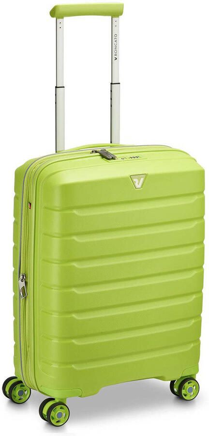 Roncato trolley B-Flying 55 cm. Expandable limegroen
