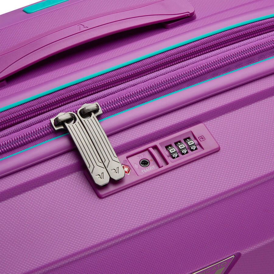 Roncato trolley B-Flying 78 cm. Expandable paars - Foto 2
