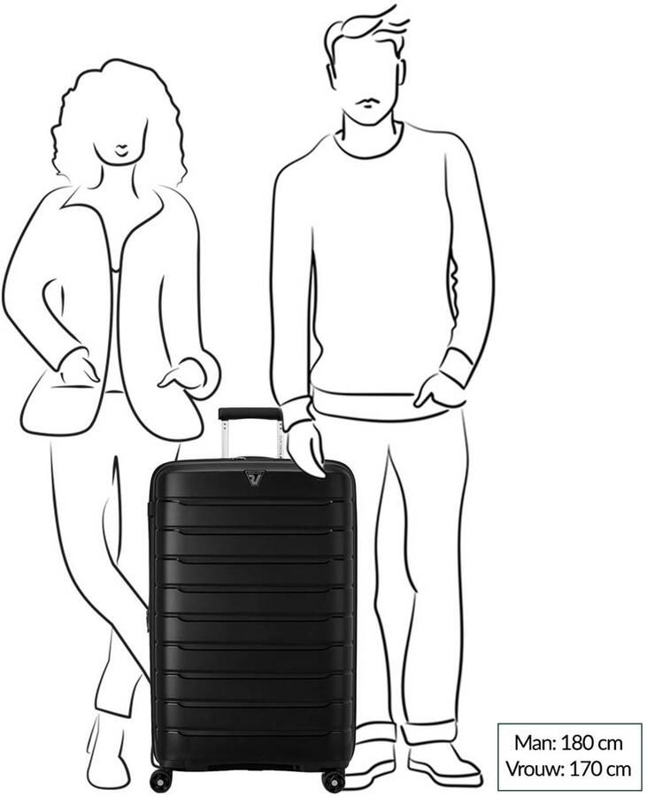 Roncato Reiskoffer Trolley Grande 4R 78 Cm Exp. B-Flying - Foto 2