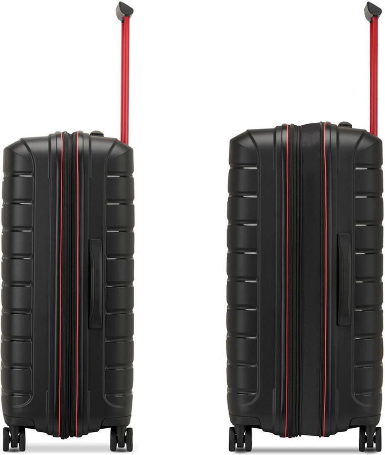 Roncato trolley B-Flying Move 68 cm. Expandable zwart - Foto 2