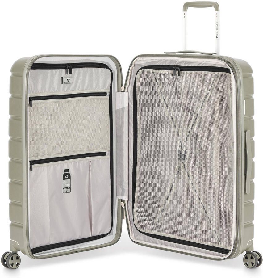 Roncato trolley ReLIFE 78 cm. Expandable beige