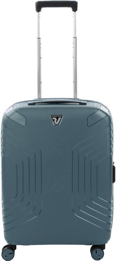 Roncato trolley Ypsilon 4.0 USB 55 cm. Expandable blauwgrijs