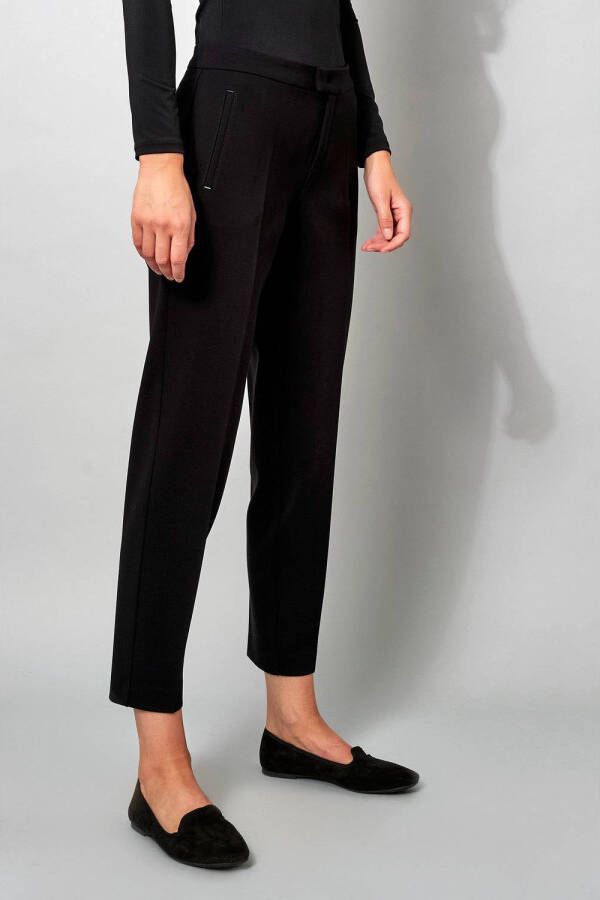 ROSNER regular fit pantalon Alisa zwart