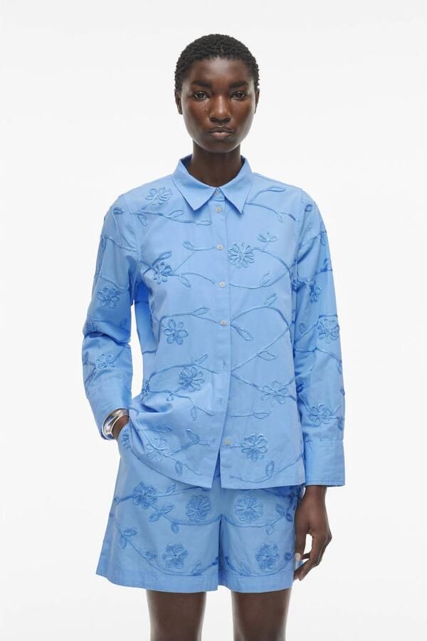 ROUGE EDIT blouse blauw