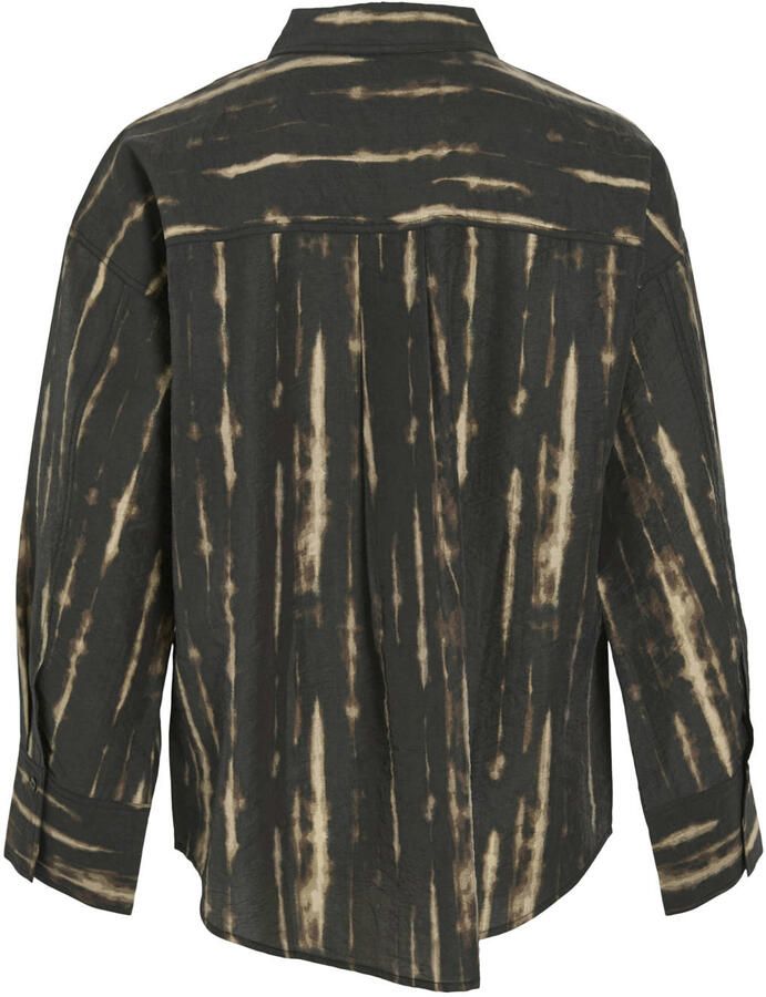 Rouge Edit Blouse Alinine Print Shirt Meteorite