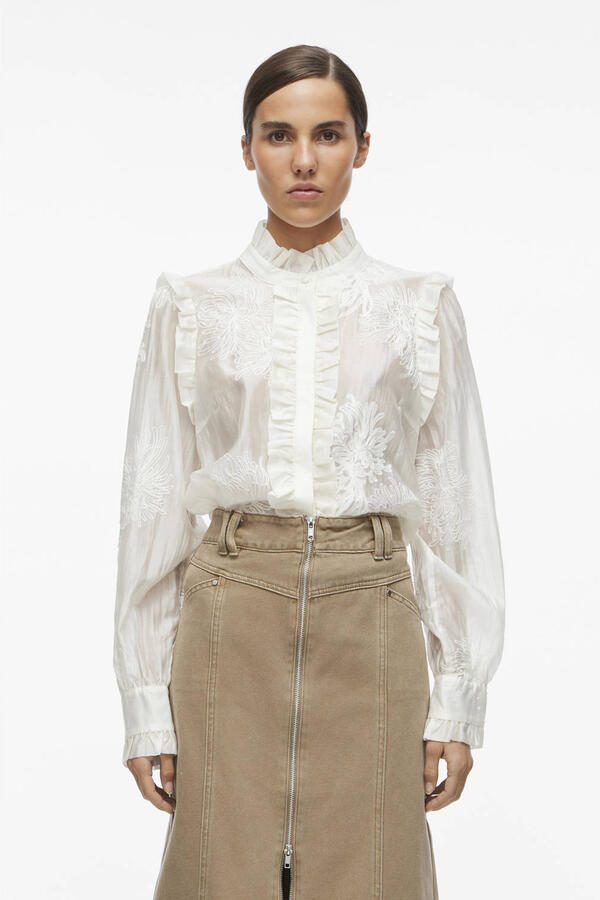 ROUGE EDIT blouse ecru - Foto 3