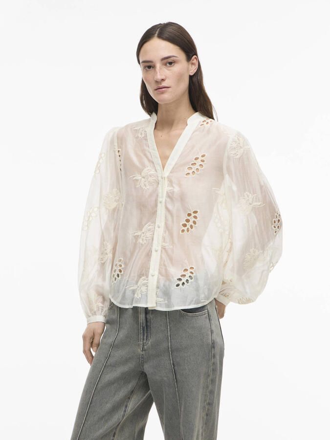ROUGE EDIT blouse ecru