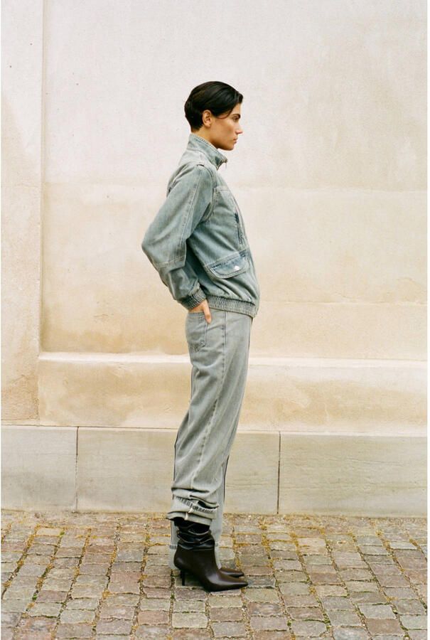 ROUGE EDIT denim spijkerjas light blue denim - Foto 3