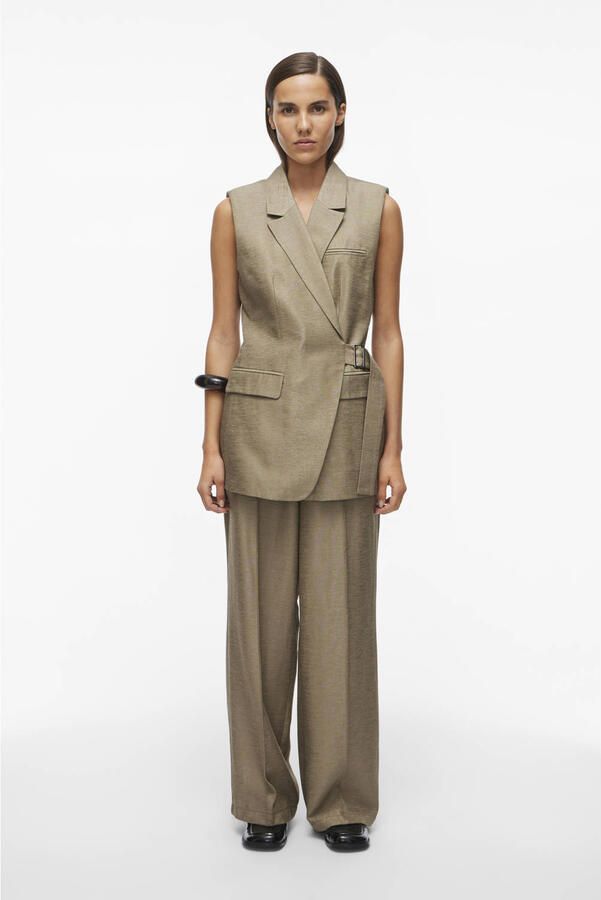 ROUGE EDIT gilet beige