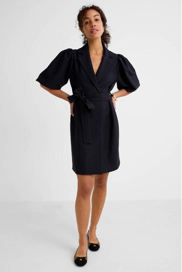Ruby blazer jurk zwart