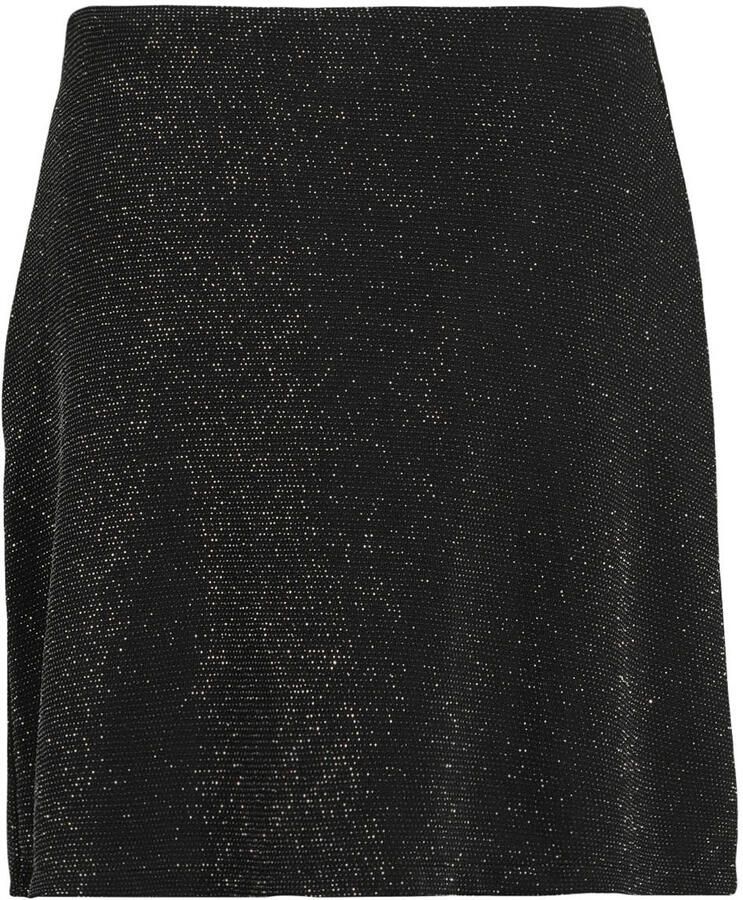 Ruby glitter mini rok zwart - Foto 2