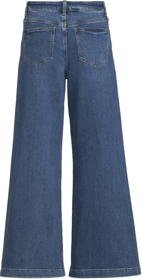 Ruby high waist super wide leg mid blue - Foto 3