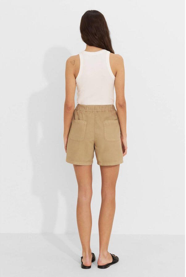 Ruby korte broek beige - Foto 2