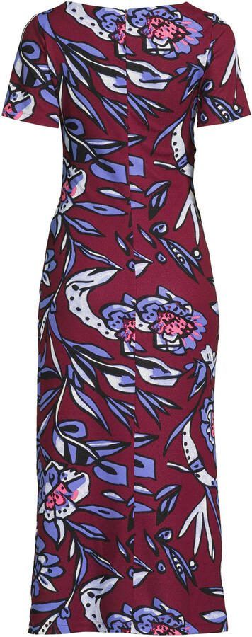 Ruby midi jurk met plooien detail bloemenprint - Foto 2
