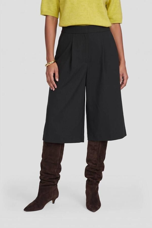 Ruby straigh leg bermuda zwart
