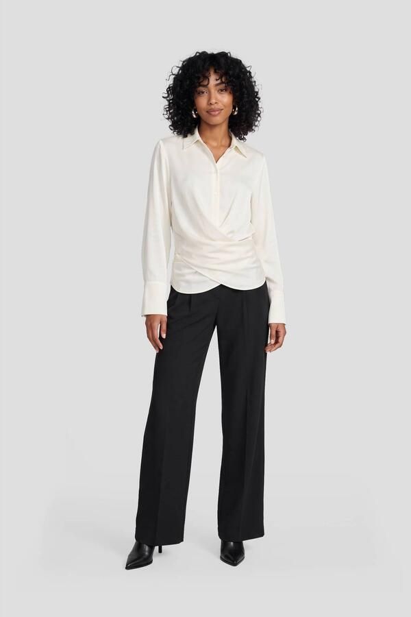 Ruby straight leg pantalon zwart - Foto 2