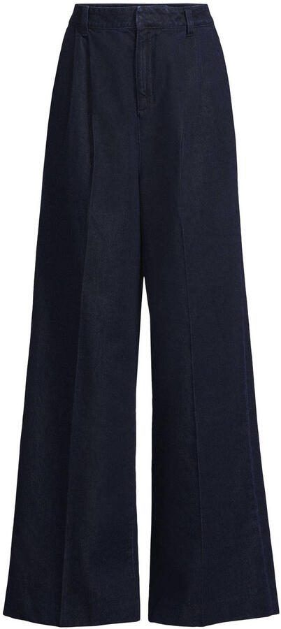 Ruby tailored wide leg jeans donkerblauw - Foto 2