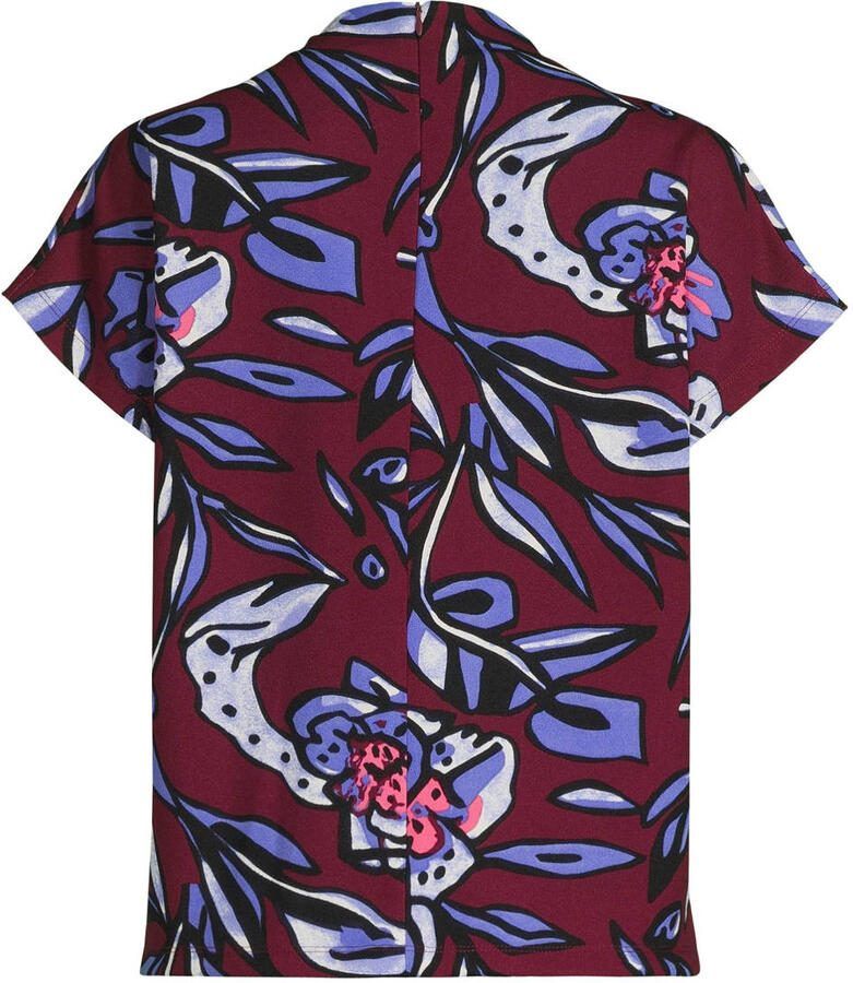 Ruby top met plooien detail bloemenprint - Foto 2
