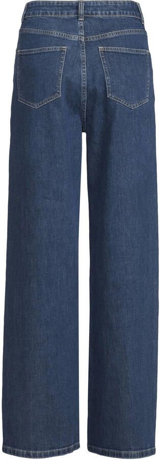 Ruby wide leg jeans met studs mid blue - Foto 3
