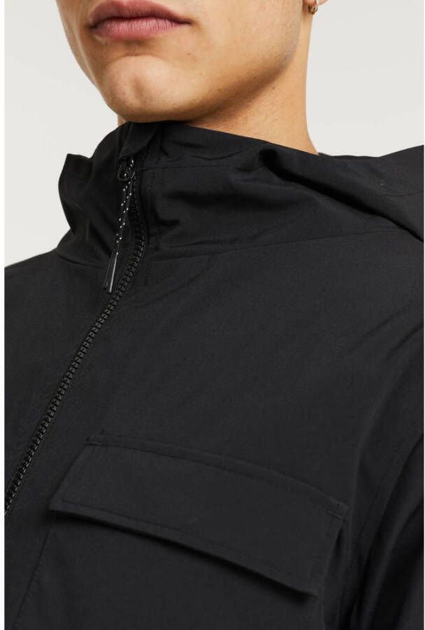 RVLT REVOLUTION zomerjas van gerecycled polyester black