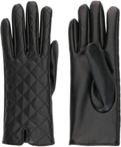 Sacha handschoenen met sierstiksels zwart