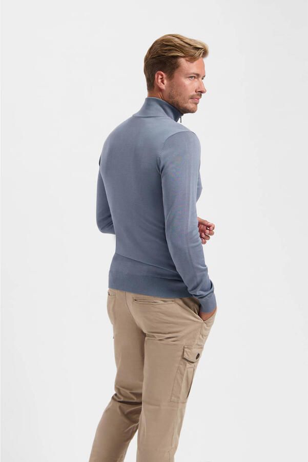 Saint Steve Hoodie met Hilco Design Blue Heren